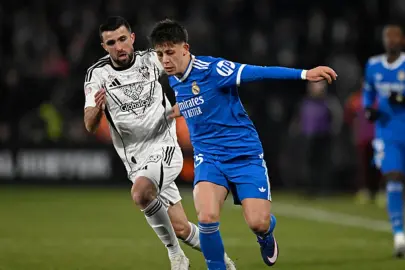 Arda Gülerli Real Madrid'e büyük şok!  2. Lig ekibine elendiler...