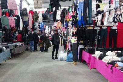 Edirne'deki Cumartesi Pazarı'na soğuk etkisi! Bulgarların ilgisi azaldı