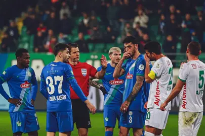 Rizespor'dan hakem kararlarına tepki açıklaması!