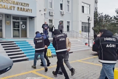 Ağrı'da uyuşturucu operasyonu: 7'si yabancı uyruklu 8 tutuklama