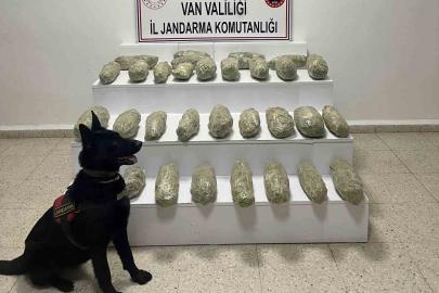 Başkale’de 21 kilo 350 gram skunk ele geçirildi