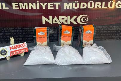 Batman otogarında 3 kilo metamfetamin ele geçirildi