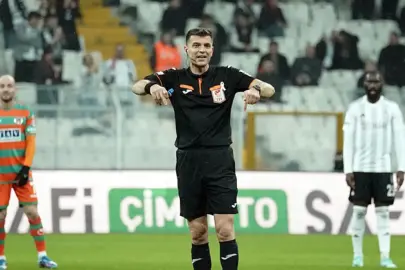 Beşiktaş - Alanyaspor maçının VAR'ı Ümit Öztürk oldu