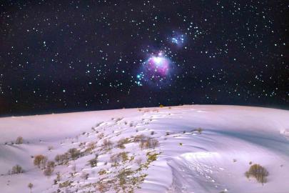 Bitlis’te uzay tutkunlarından nefes kesen çekim