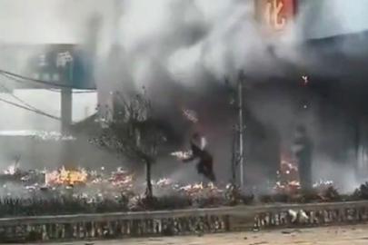 Çin'de havai fişek dükkânında patlama: 12 ölü