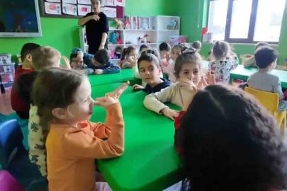 Emniyet personeli çocuklarına yönelik ana sınıfı açıldı