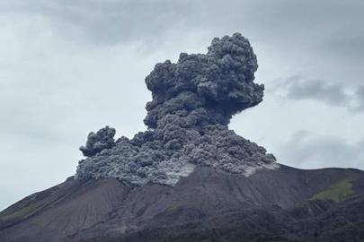 Filipinler'deki Kanlaon Yanardağı'nda patlama