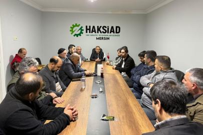 HAKSİAD Mersin şubesi üyeleriyle İftar sofrasında buluştu