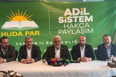 HÜDA PAR Genel Başkanı Yapıcıoğlu: Bölgemizde güç birlikleri oluşturmalıyız