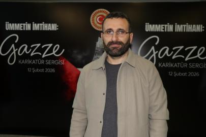 Karikatürist Mikail Çiftçi: Gazze’de yaşananlar tüm dünyanın vicdan imtihanıdır