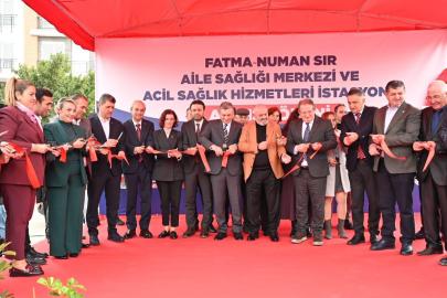 Kepez’de 7 hekimli Fatma Numan Sır ASM ve ASHİ hizmete açıldı