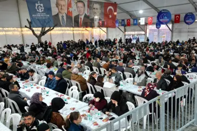 Kocaeli Gebze’de ilk İftar binlerce vatandaşla paylaşıldı