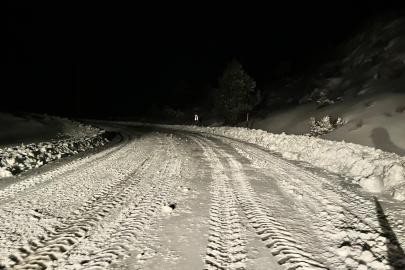 Konya’da yoğun kar yağışı etkili oldu