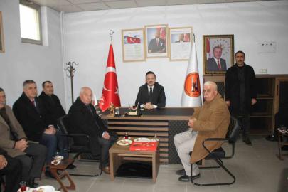 Malazgirt Kaymakamı Bayram’dan muhtarlara ziyaret