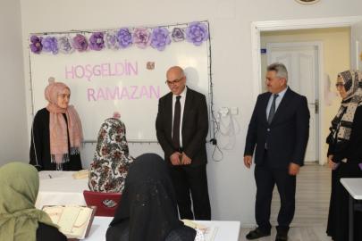 Mersin İl Müftüsü Topal Kur’an kurslarını ziyaret etti