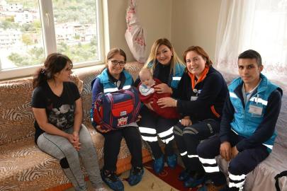 Muğla'da 'Hoş Geldin Bebek Yaşama Sırası Sende' projesi 4 binin üzerinde aileye ulaştı