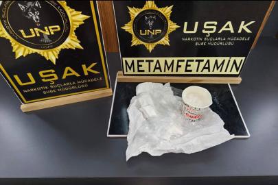 Uşak’ta uyuşturucu operasyonu: Bir şüpheli tutuklandı