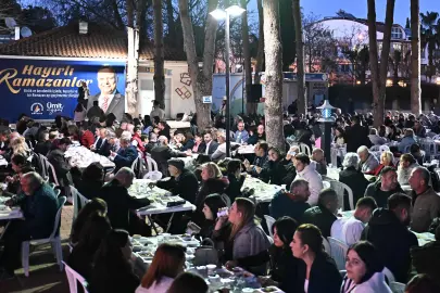 Antalya Muratpaşa'da 2 bin kişilik sofra