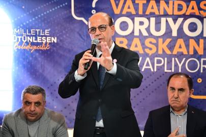 Başkan Geçit, Aşağıbağlar’da vatandaşların taleplerini dinledi