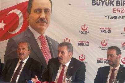 BBP Genel Başkanı Destici; "Antalya ile Erzurum’a doğal gazın aynı fiyatta verilmesini doğru bulmuyoruz"