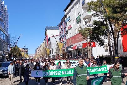 Bingöl’de bağımlılığa karşı yürüyüş düzenlendi