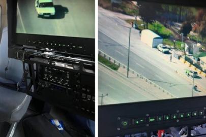 Burdur’da helikopter destekli trafik denetiminde 38 sürücüye ceza