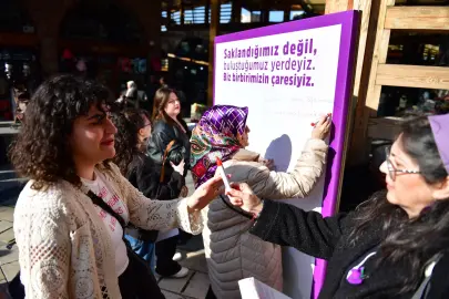 Bursa’da kadınlardan 'şiddetsiz ve eşit yaşam' talebi
