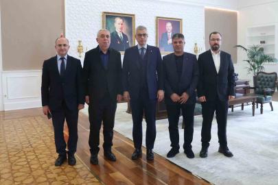 Celal Çoban, Bakan Memişoğlu ile görüştü