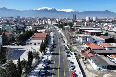 Denizli’de Çal Caddesi yenilendi, ulaşıma açıldı