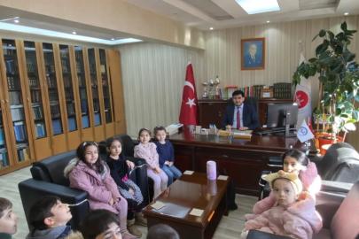 Elazığ’da  Kur’an kursu öğrencilerinden Gazze’ye anlamlı destek