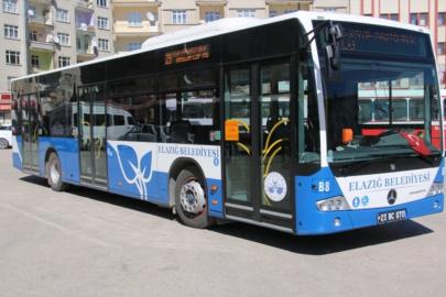 Elazığ’da toplu taşıma güzergâhlarında geçici değişiklik