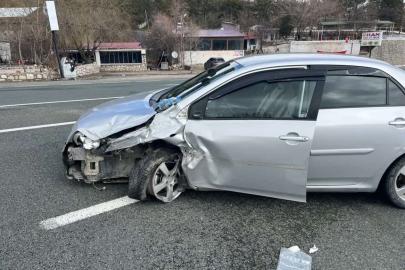 Elazığ’da trafik kazası: 1 yaralı