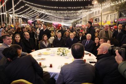 Elmalı'da geleneksel iftar programı