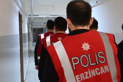 Erzincan’da aranan 7 hükümlü yakalandı