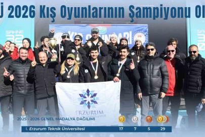 ETÜ 2026 kış oyunlarının şampiyonu oldu