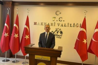Hakkari’nin yeni Valisi Taşyapan görevine başladı