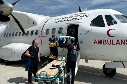 Hava Kuvvetleri’nden hayat kurtaran uçuş