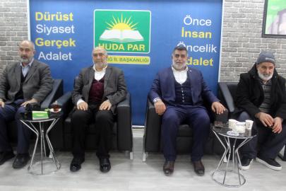 HÜDA PAR'dan Elâzığ'da bayramlaşma programı