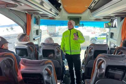 Kars’ta trafik denetimleri aralıksız sürüyor