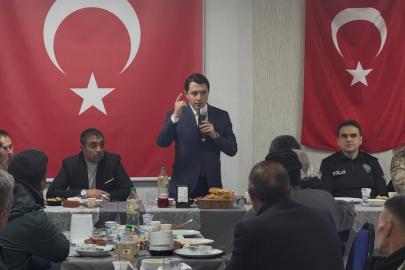 Kaymakam Demirkol, muhtarlar ile iftar programında bir araya geldi