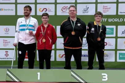 Konya Karataylı sporcu Tahir Efe Şahin Avrupa şampiyonu