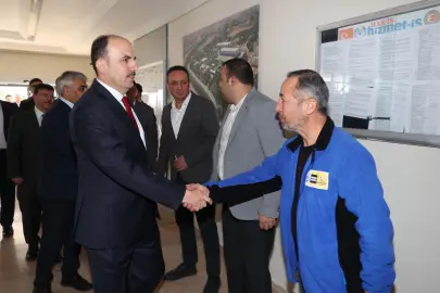 Konya’da içme suyu tesislerine Başkan Altay’dan ziyaret