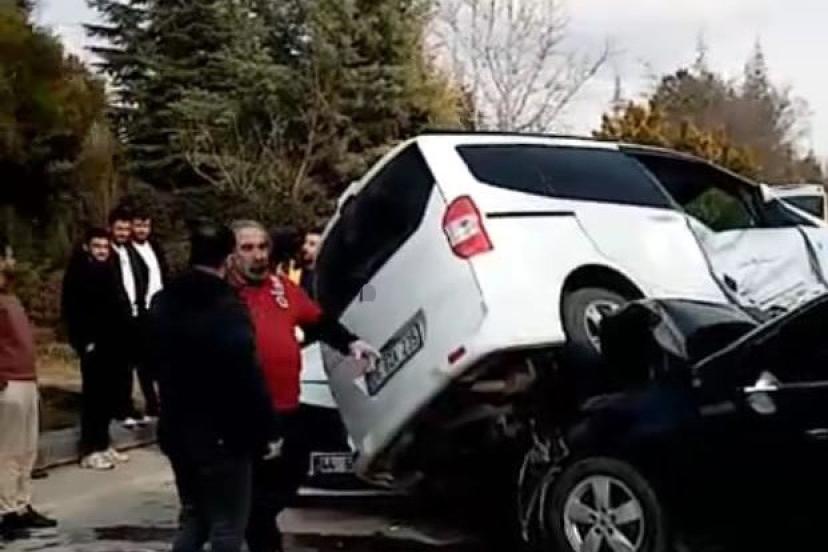 Malatya’da zincirleme kaza: 3 yaralı