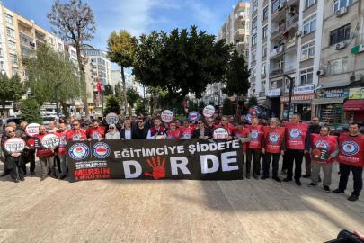 Mersin’de “Şiddete Dur De” çağrısı