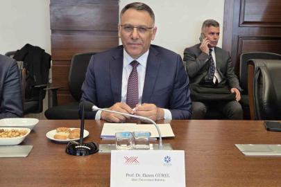 Rektör Gürel, ÜNİDAP 8. dönem toplantısına katıldı