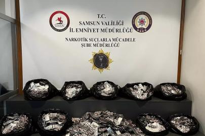Samsun'da uyuşturucu operasyonu: 5 gözaltı
