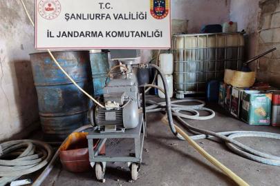 Şanlıurfa’da kaçak akaryakıt operasyonu
