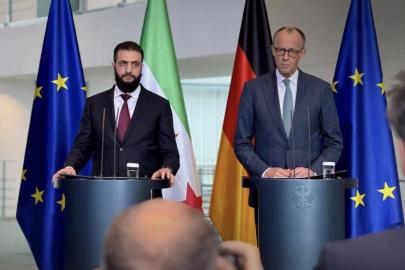 Suriye Cumhurbaşkanı Şara, Almanya Başbakanı Merz ile görüştü