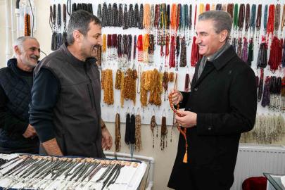 Vali Baruş’tan esnafa Ramazan ziyareti