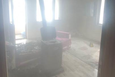 Van’da ev yangını